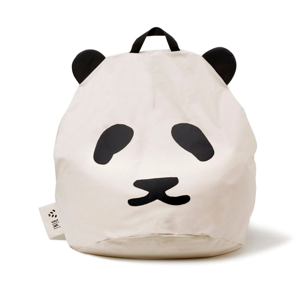 Bini with pandas black handle Beanbags Bini 