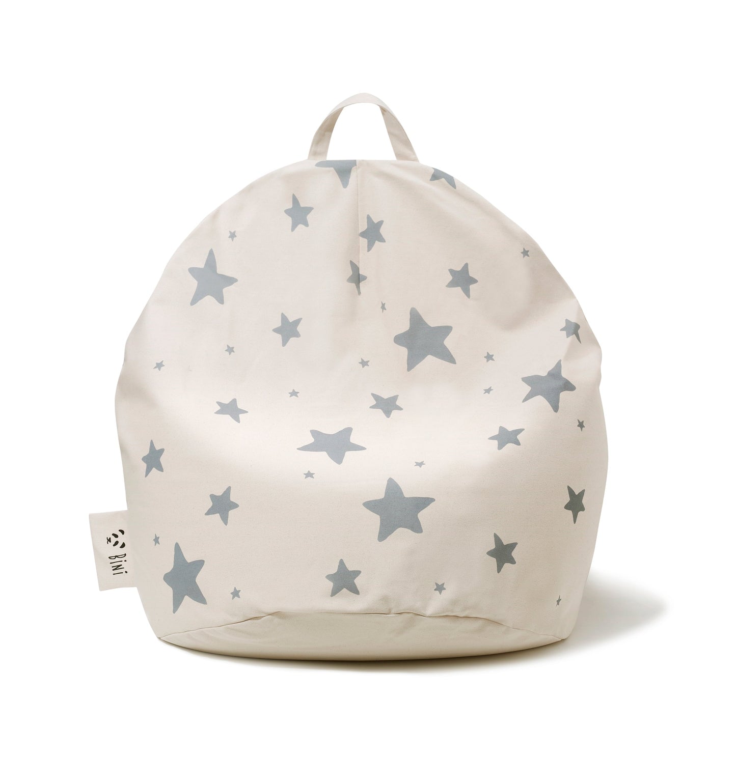 Bini double stars grey Beanbags Bini 