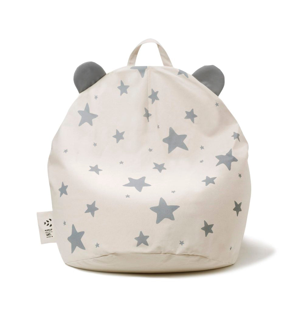 Bini with stars grey Beanbags Bini 