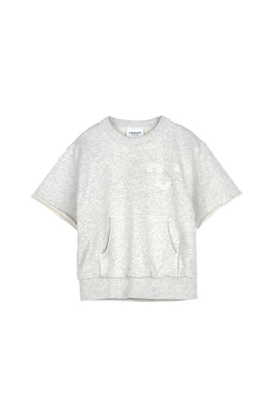 BOLT Heather Ecru Macaroni - Short Sleeve Sweater | Women