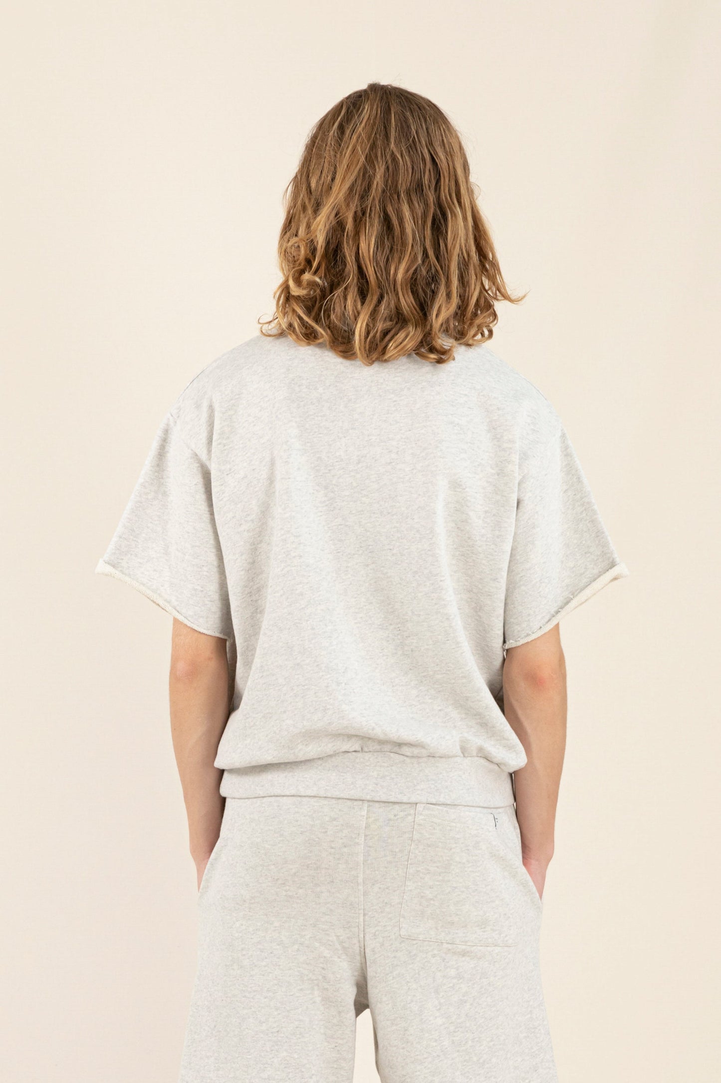 BOLT Heather Ecru Macaroni - Short Sleeve Sweater | Women