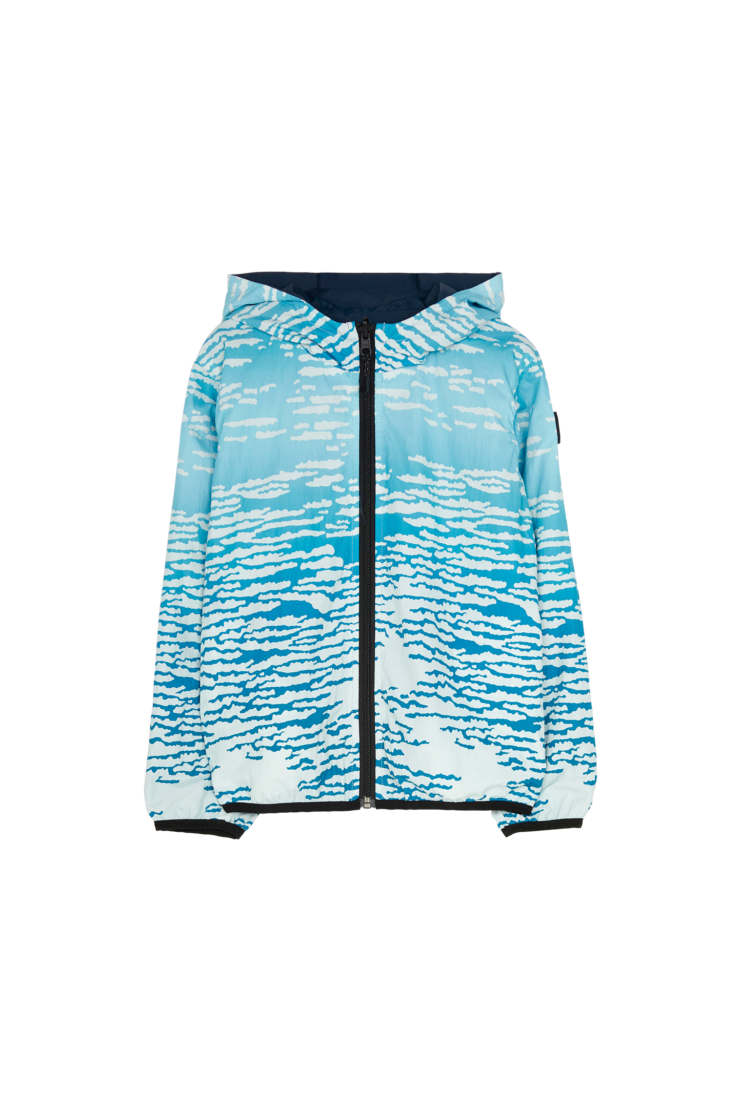 BUCKLEY WIND Dream Blue Cloud - Reversible Hooded Jacket | Women