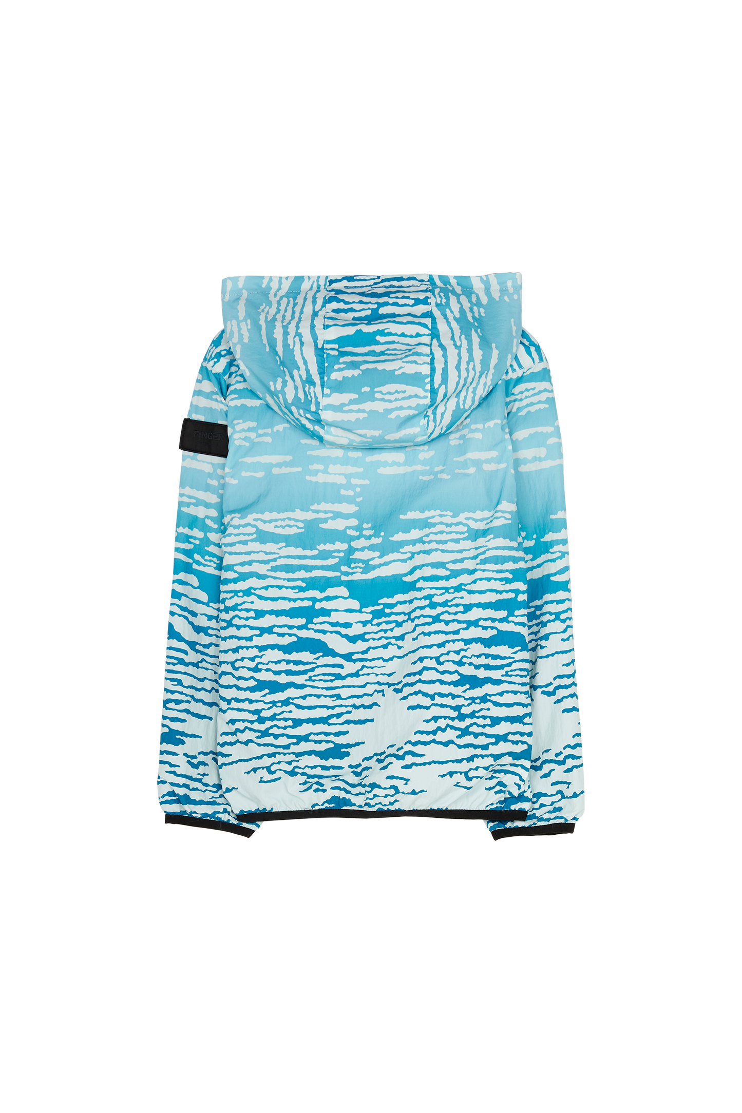BUCKLEY WIND Dream Blue Cloud - Reversible Hooded Jacket | Women