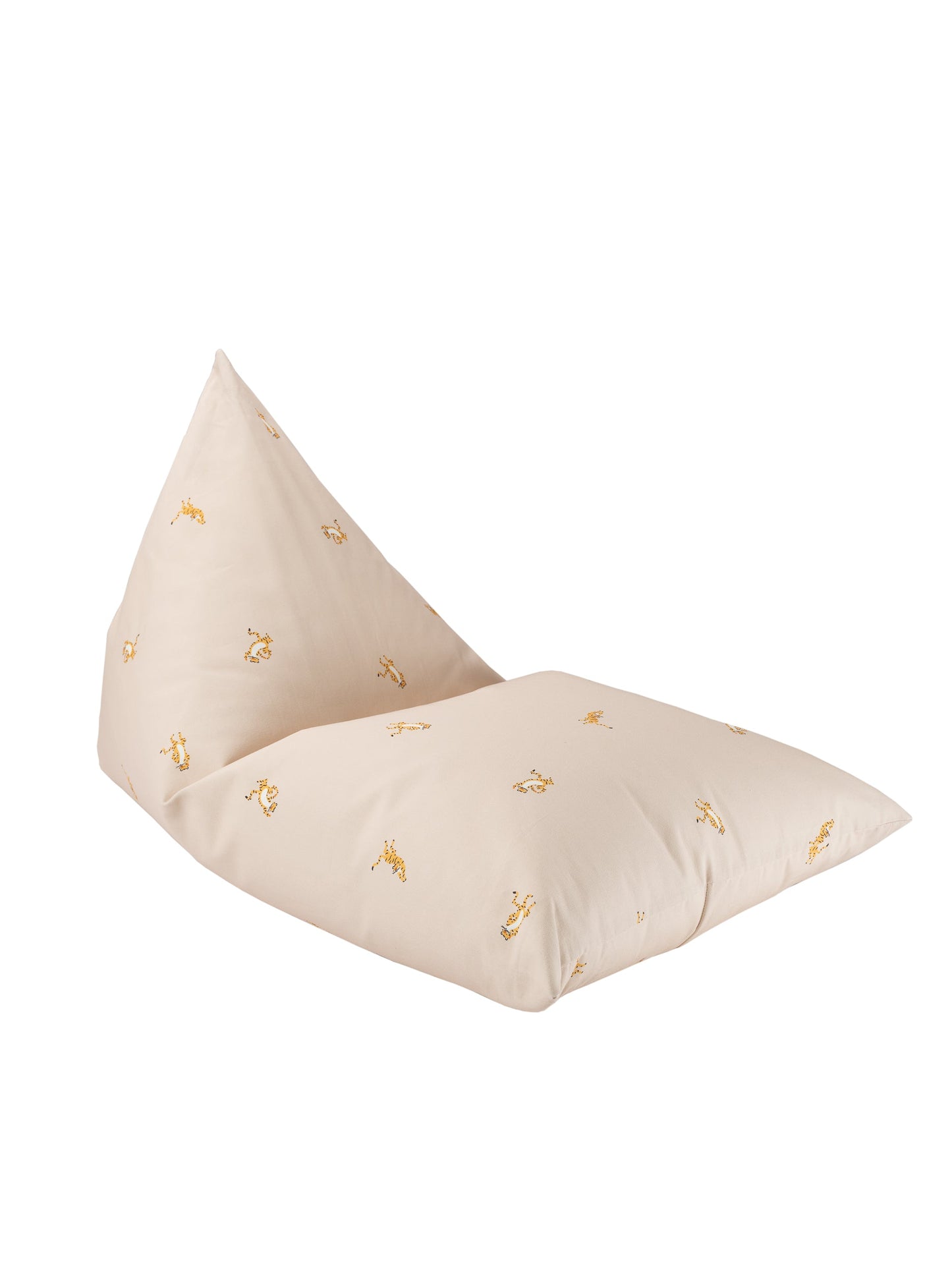 Beige Tiger Big Lounger