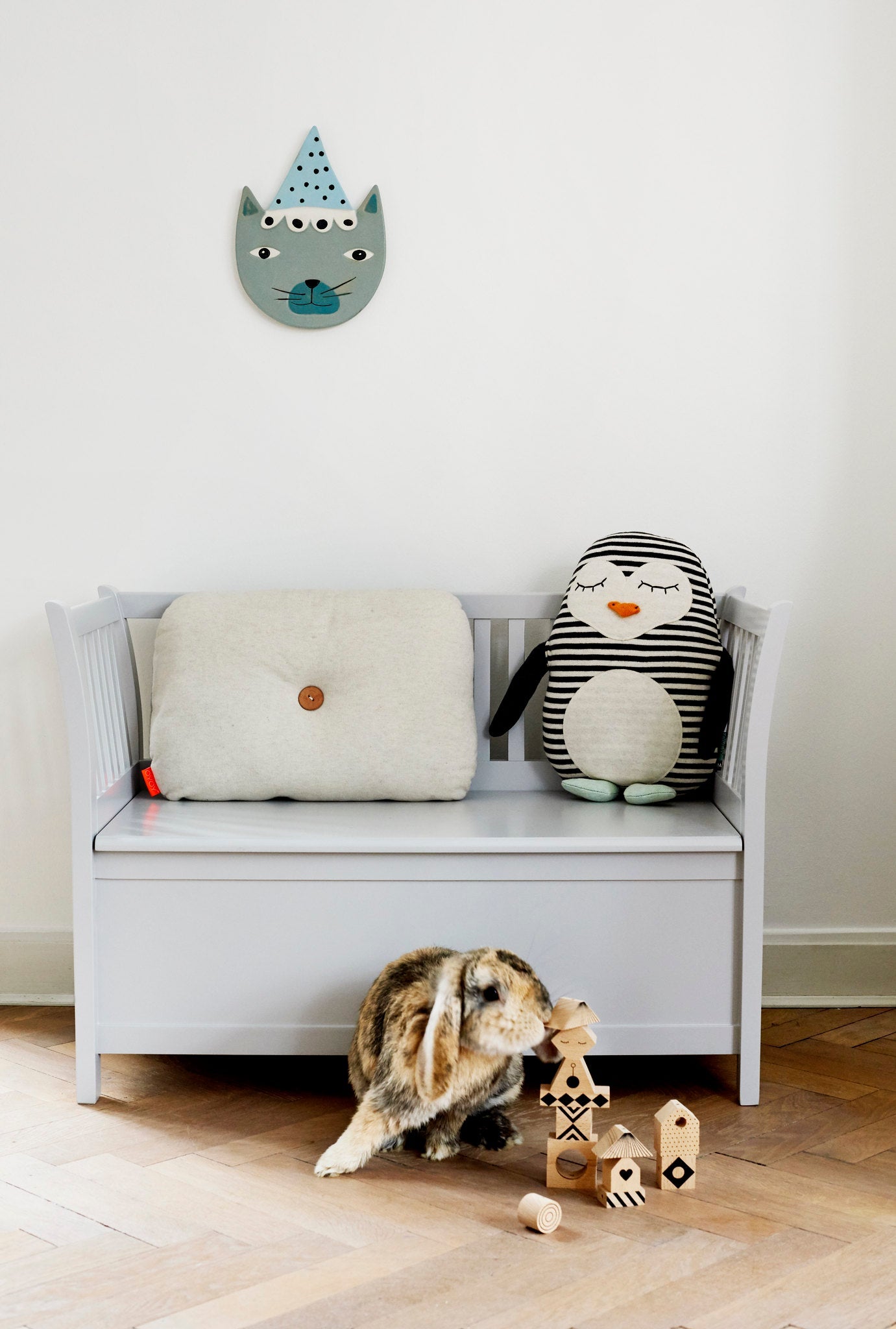 Penguin Pingo - White / Black Soft Toys OYOY 