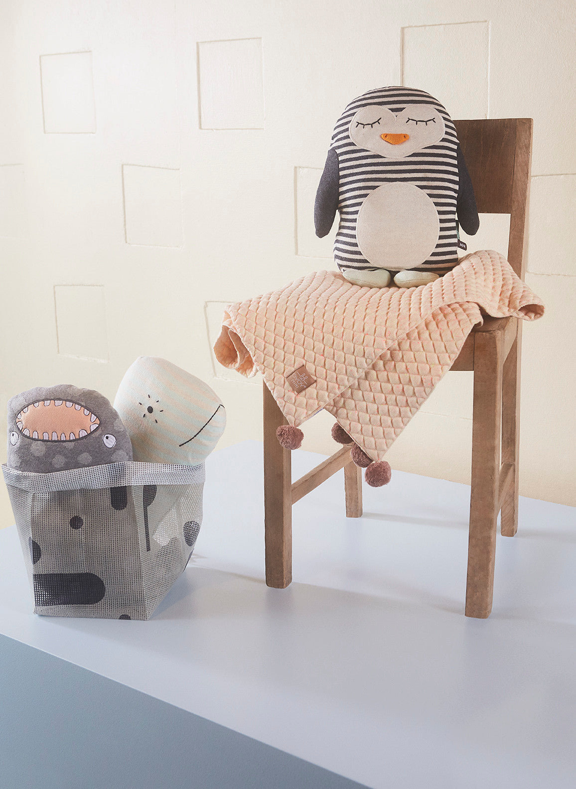 Penguin Pingo - White / Black Soft Toys OYOY 