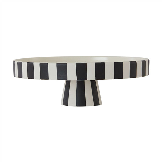 Toppu Tray - Large - White / Black Tray OYOY 