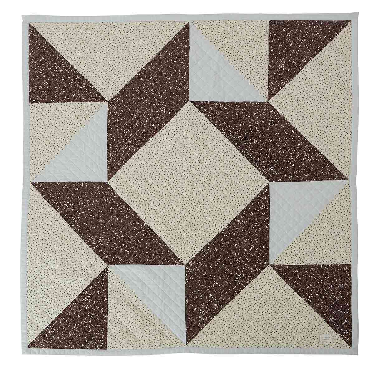 Blanket Aya Quiltet - Multi Plaid OYOY 