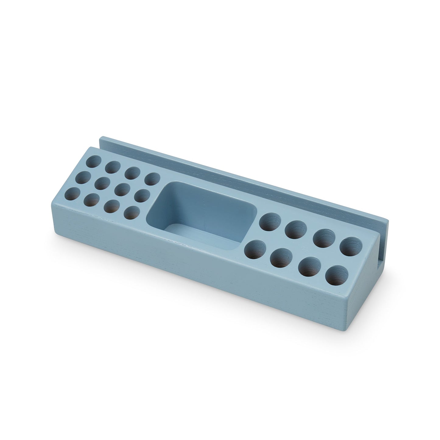 Penholder Blue Wood Nofred 