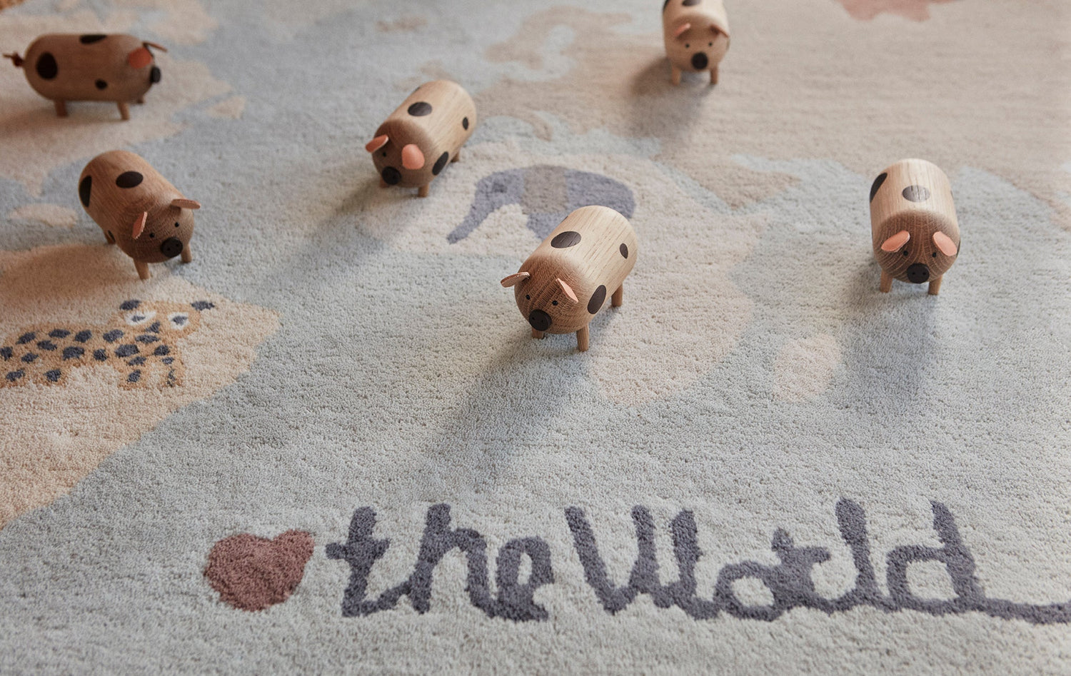Bubba Pig - Nature Wooden Animal OYOY 