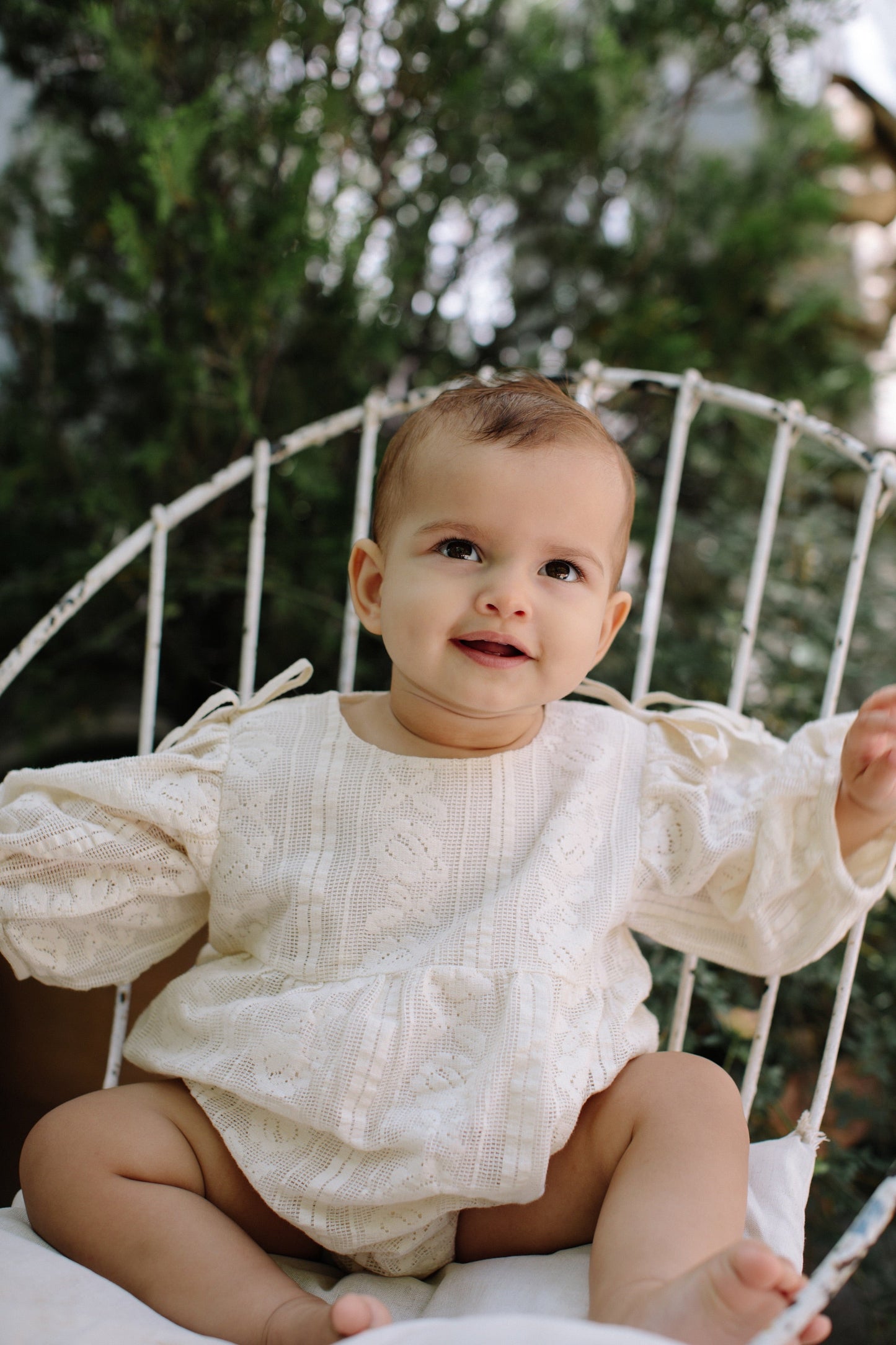Rose romper Baby Grows Bebe Organic 