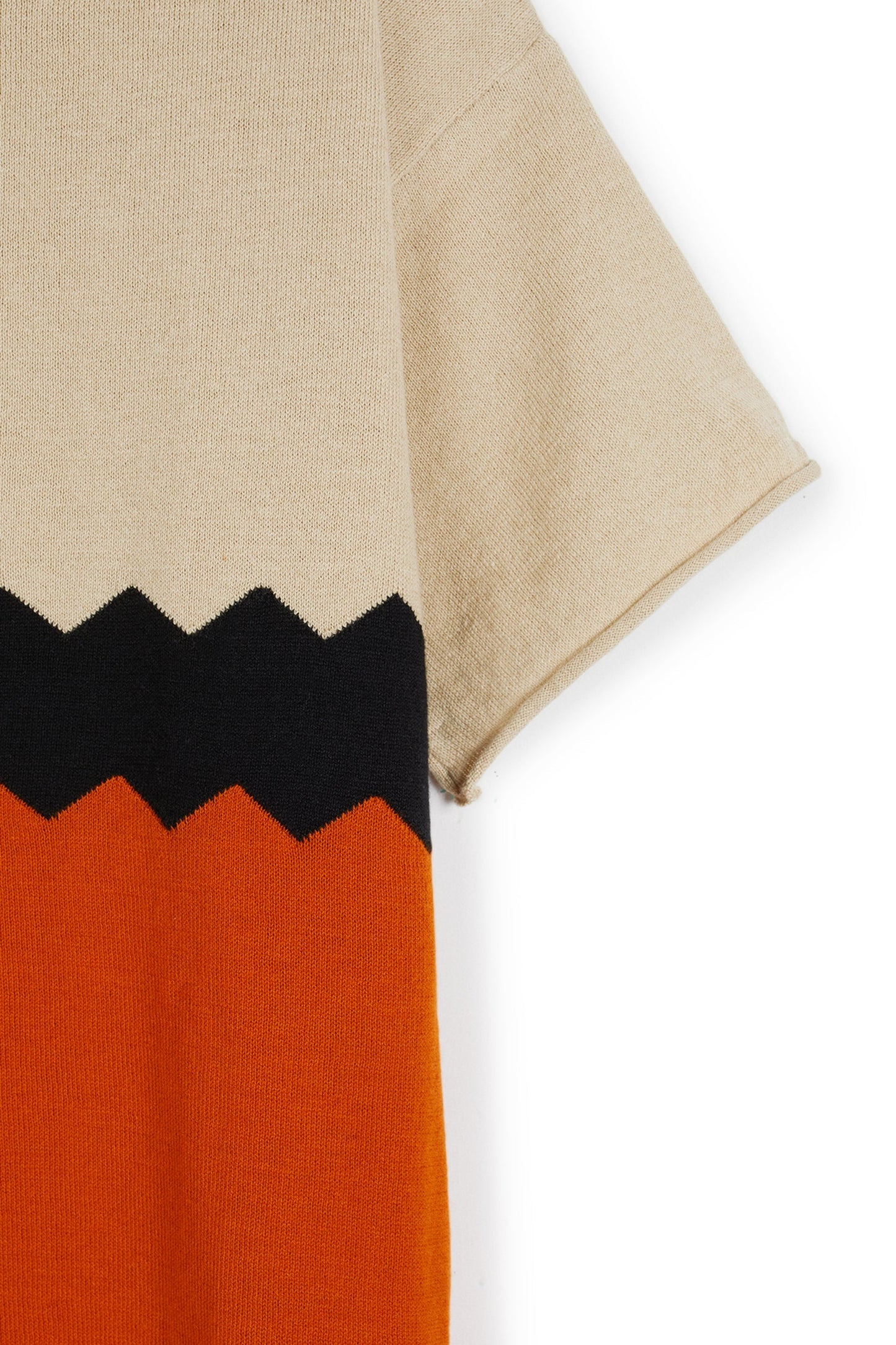 Caetana Zig Zag Orange JUMPER Wolf & Rita 