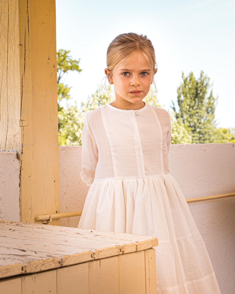Cala Dress White Dresses Cosmosophie 