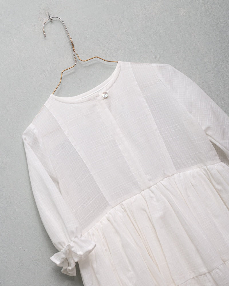 Cala Dress White Dresses Cosmosophie 