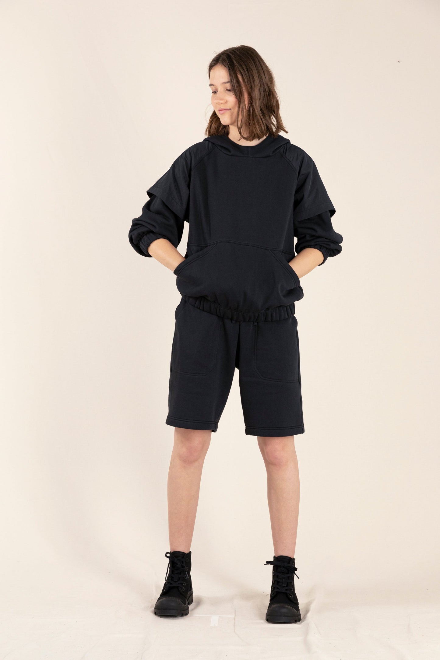 CARJO Ash Black - Bermuda Shorts