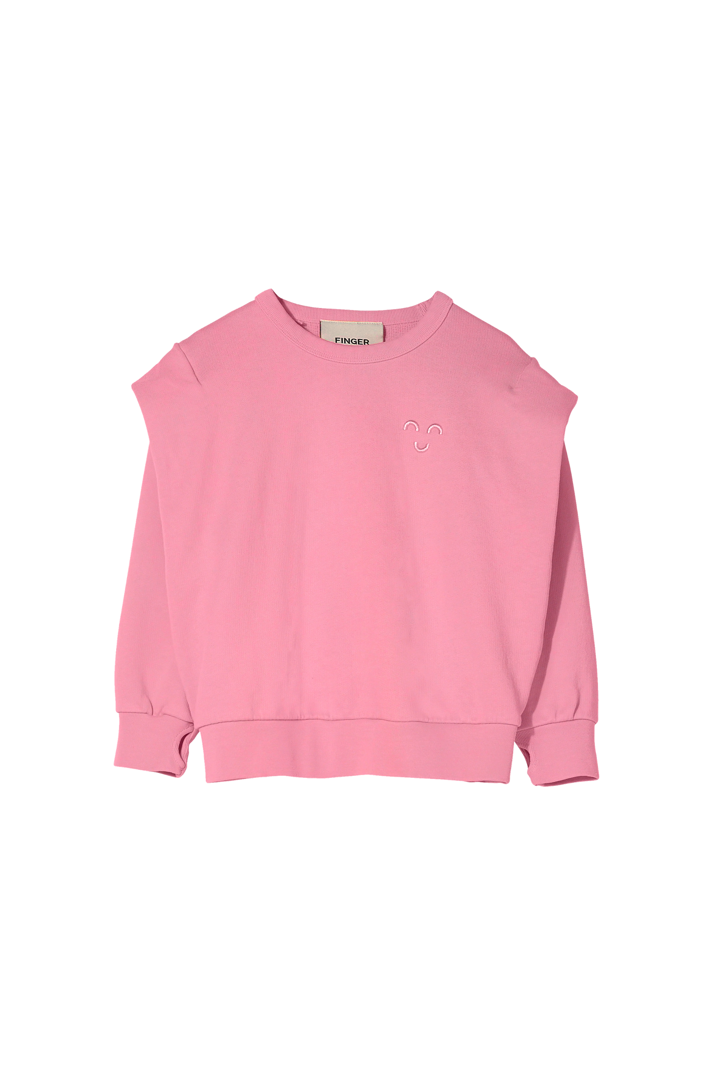CARLY Pink - Rounded Effect Sweater