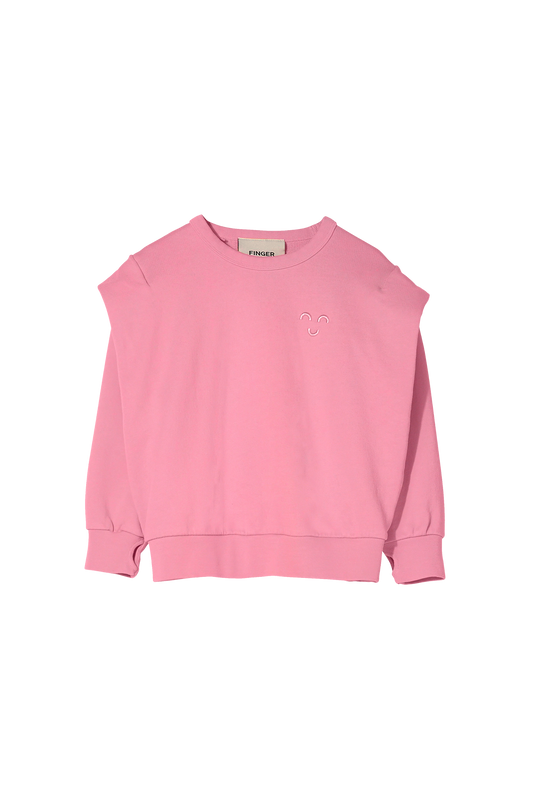 CARLY Pink - Rounded Effect Sweater | Women