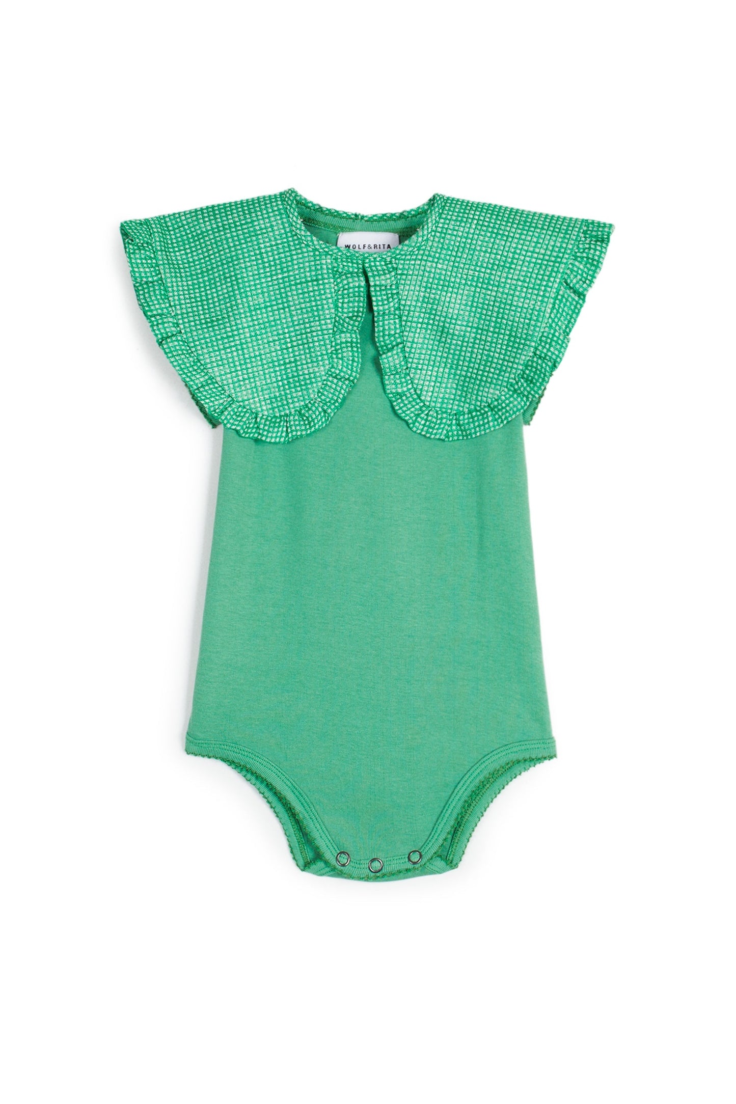 Carminho Green Linen BODYSUIT Wolf & Rita 