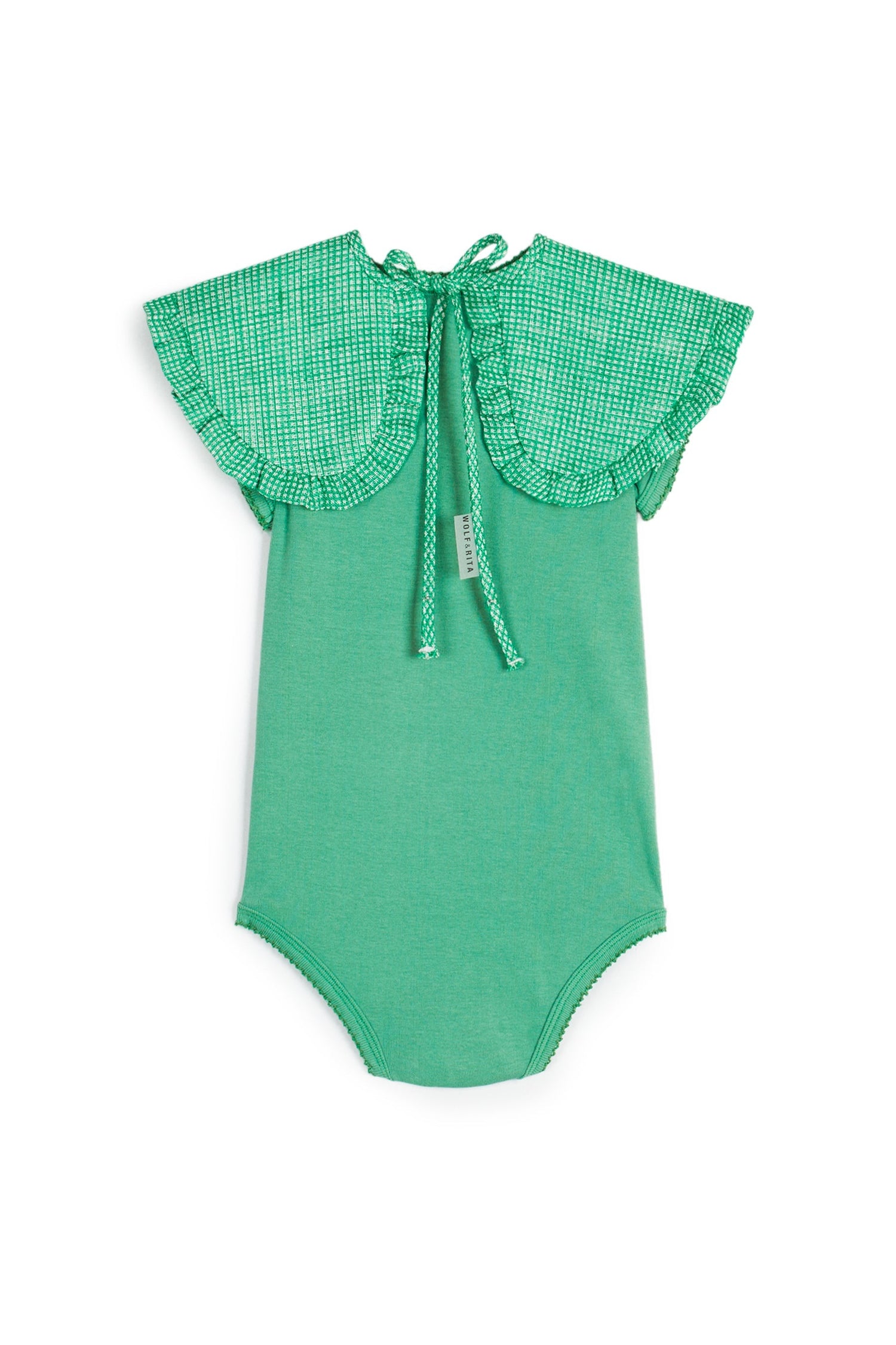 Carminho Green Linen BODYSUIT Wolf & Rita 