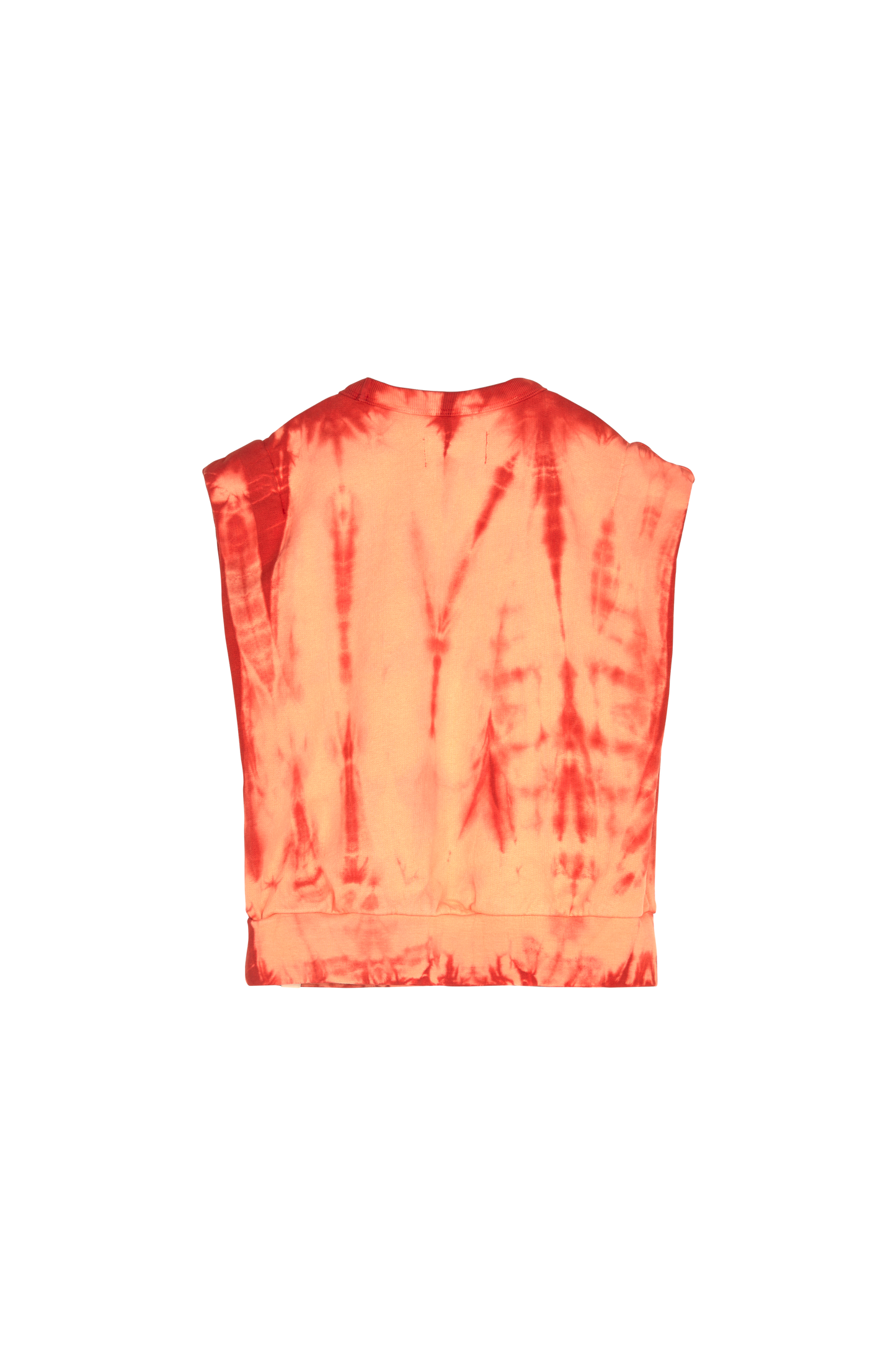 CAROL Coral Tie & Dye - Rounded Effect Sweater | Women