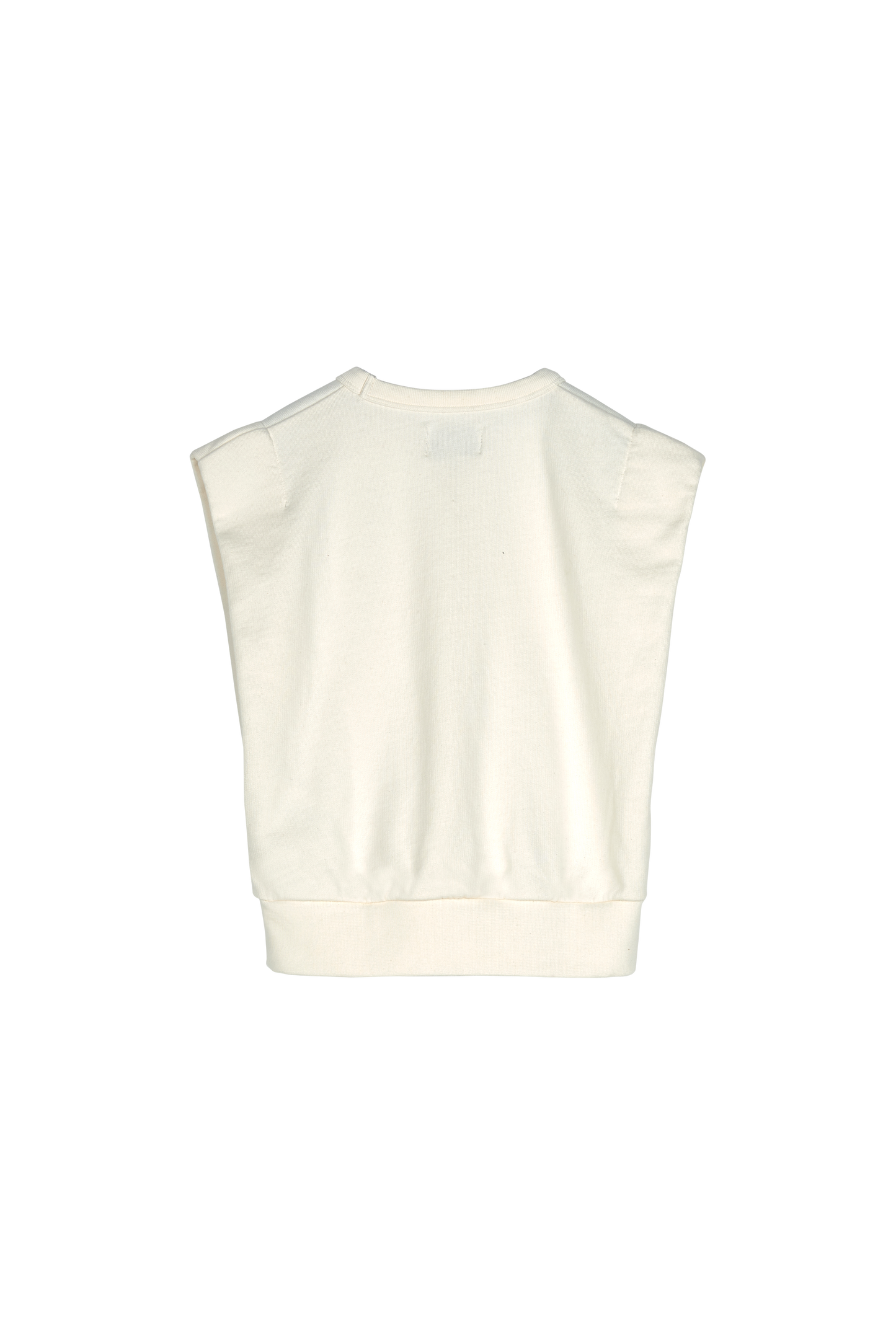 CAROL Off White Macaroni - Rounded Effect Sweater | Women