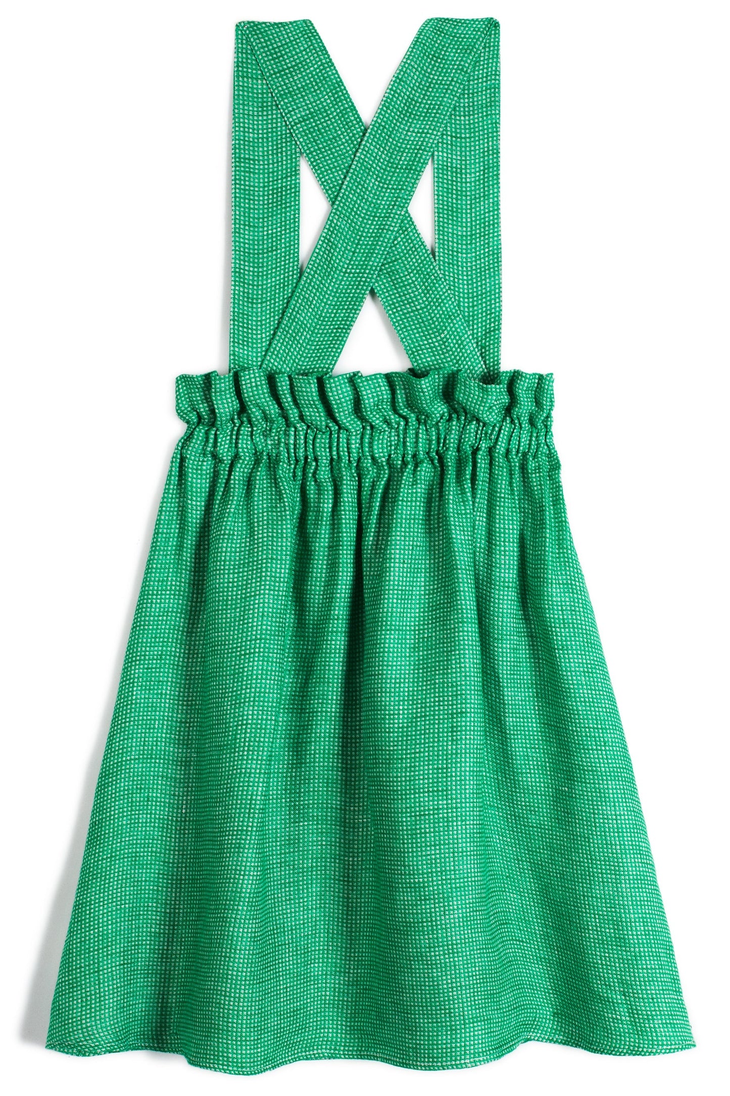 Celiana Green Linen Skirts Wolf & Rita 