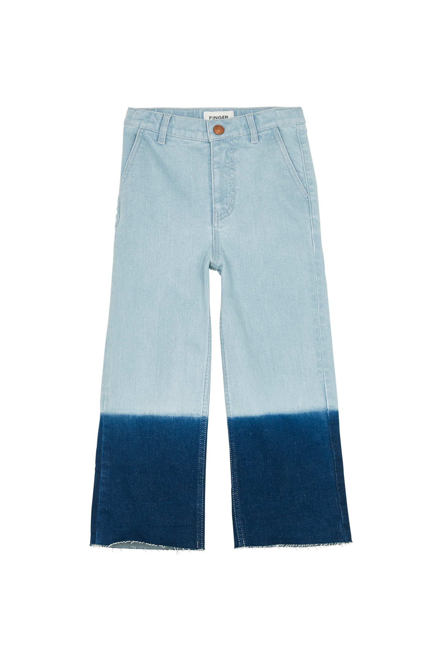 CHARLIE Super Bleached Bicolor - Loose Fit Cropped Jeans | Women