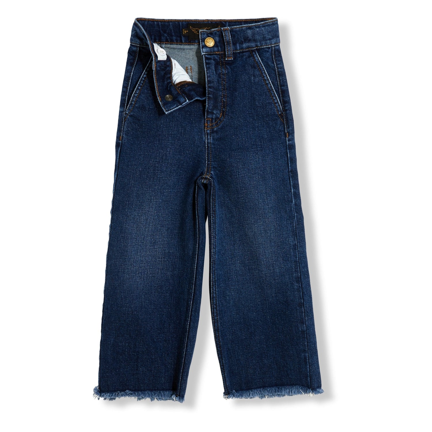 Charlie Medium Blue - Loose Fit Cropped Jeans |Women Womenswear Finger in the nose 