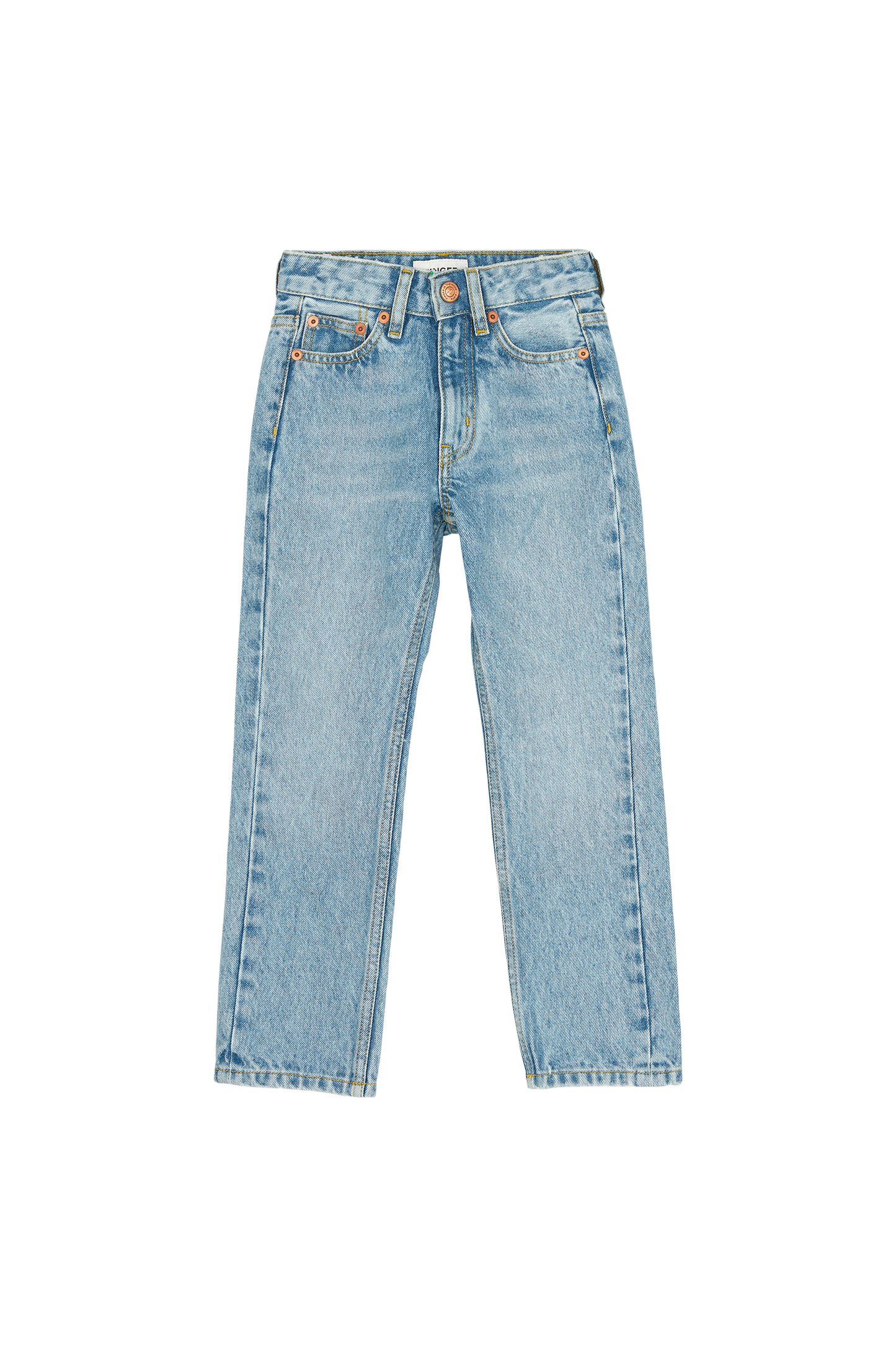 CHER Bleached Blue - High Waist 5-Pocket Jeans | Women