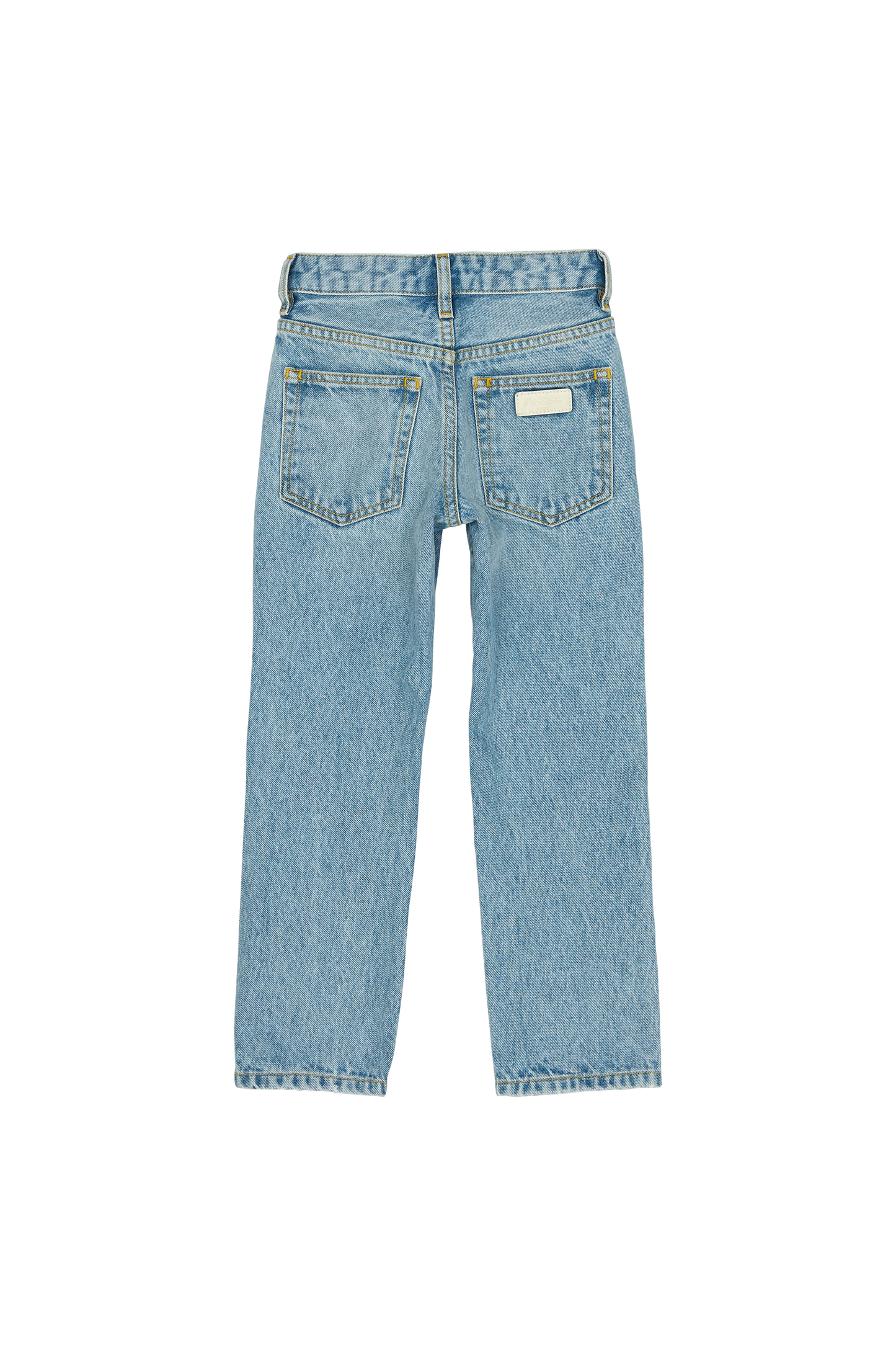 CHER Bleached Blue - High Waist 5-Pocket Jeans