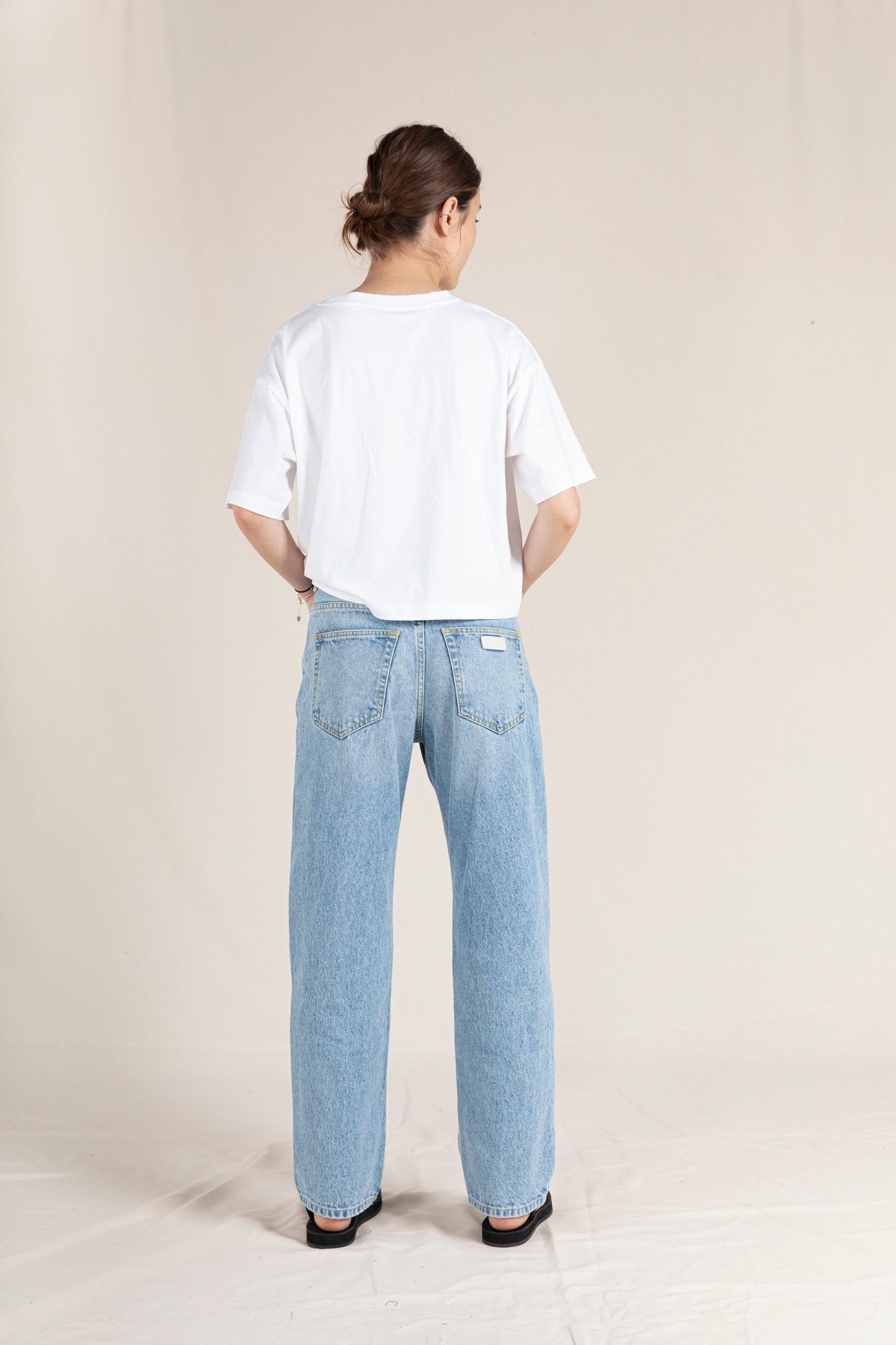 CHER Bleached Blue - High Waist 5-Pocket Jeans | Women