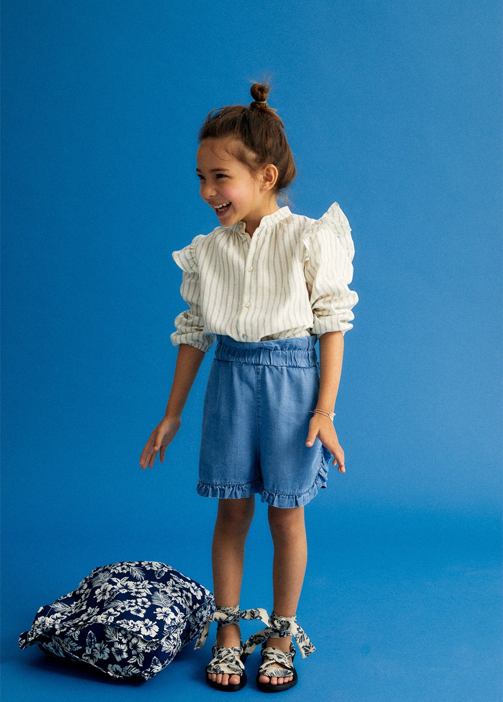 Classic Stripe Blouse Tops The New Society 