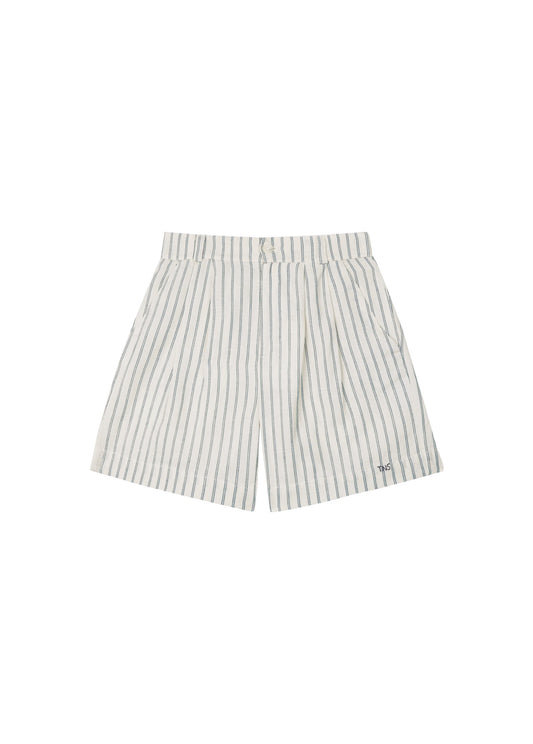 Classic Stripe Bermuda Shorts The New Society 