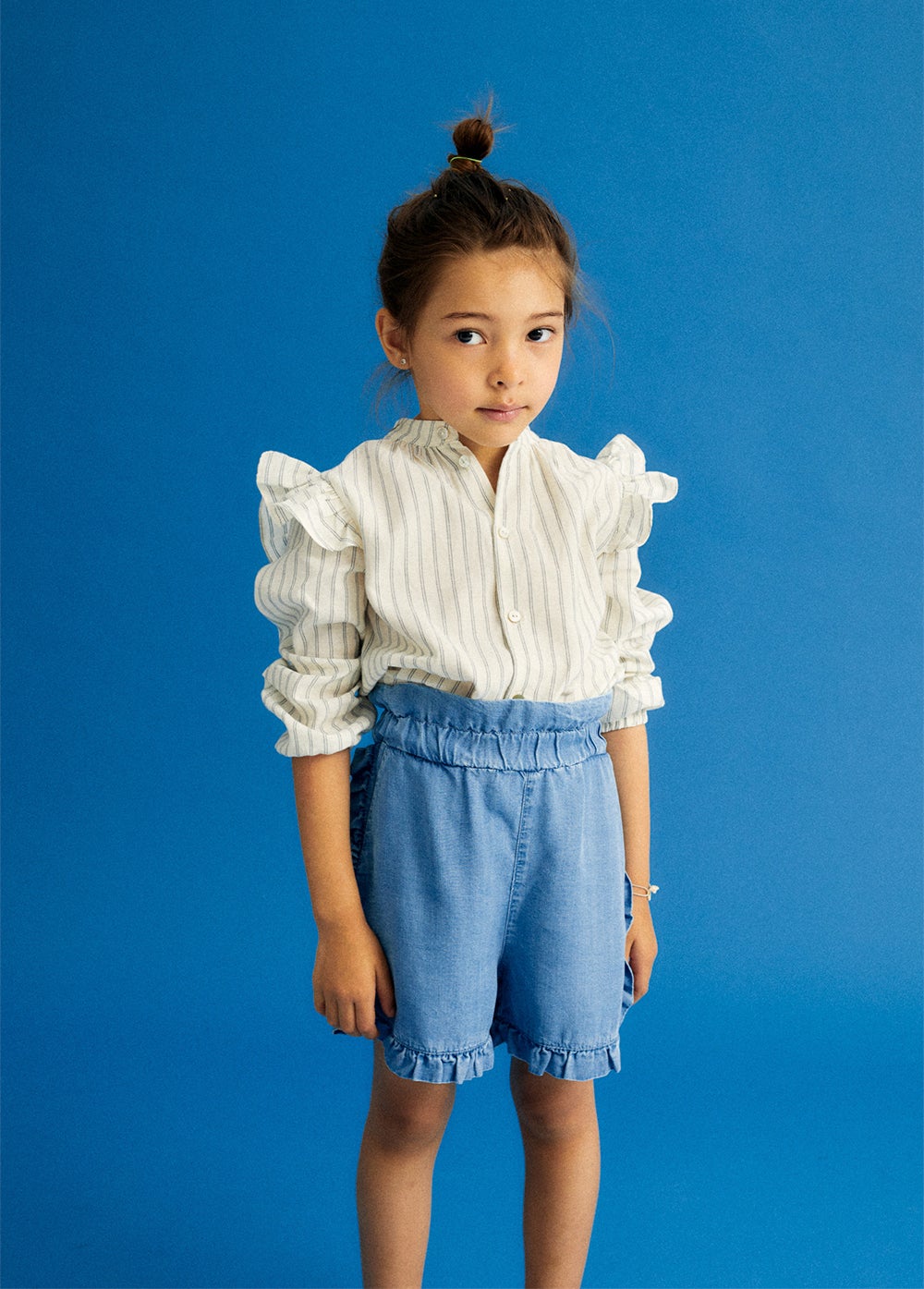 Classic Stripe Blouse Tops The New Society 