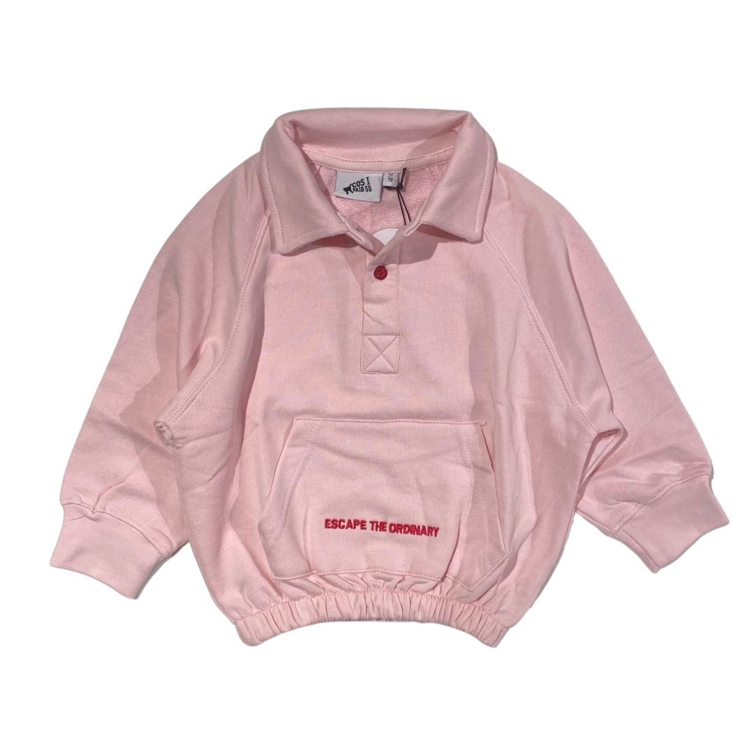 Collar Sweater: Rose