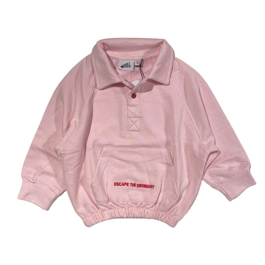 Collar Sweater: Rose