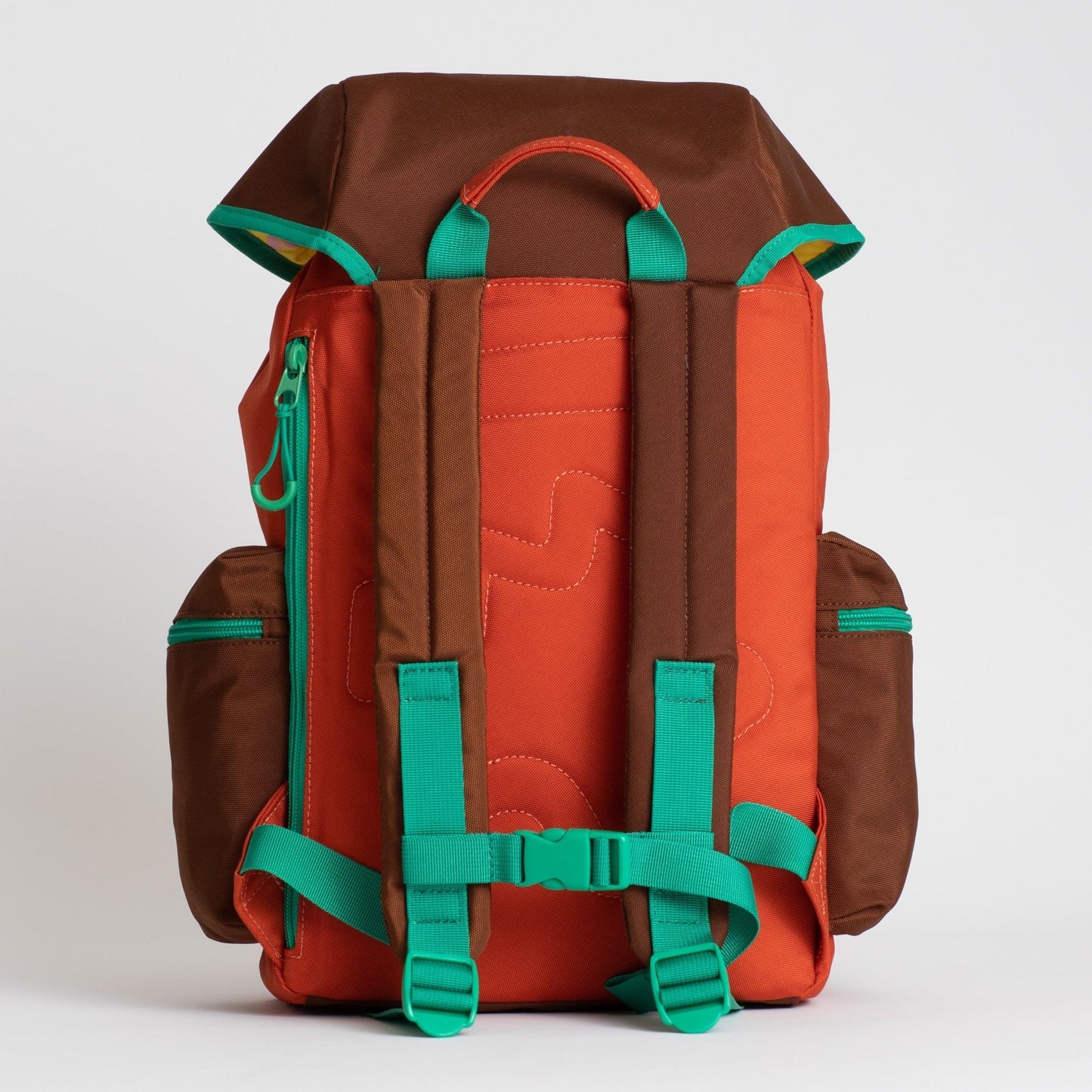 Eddi Backpack Choclate Textiles Nofred 