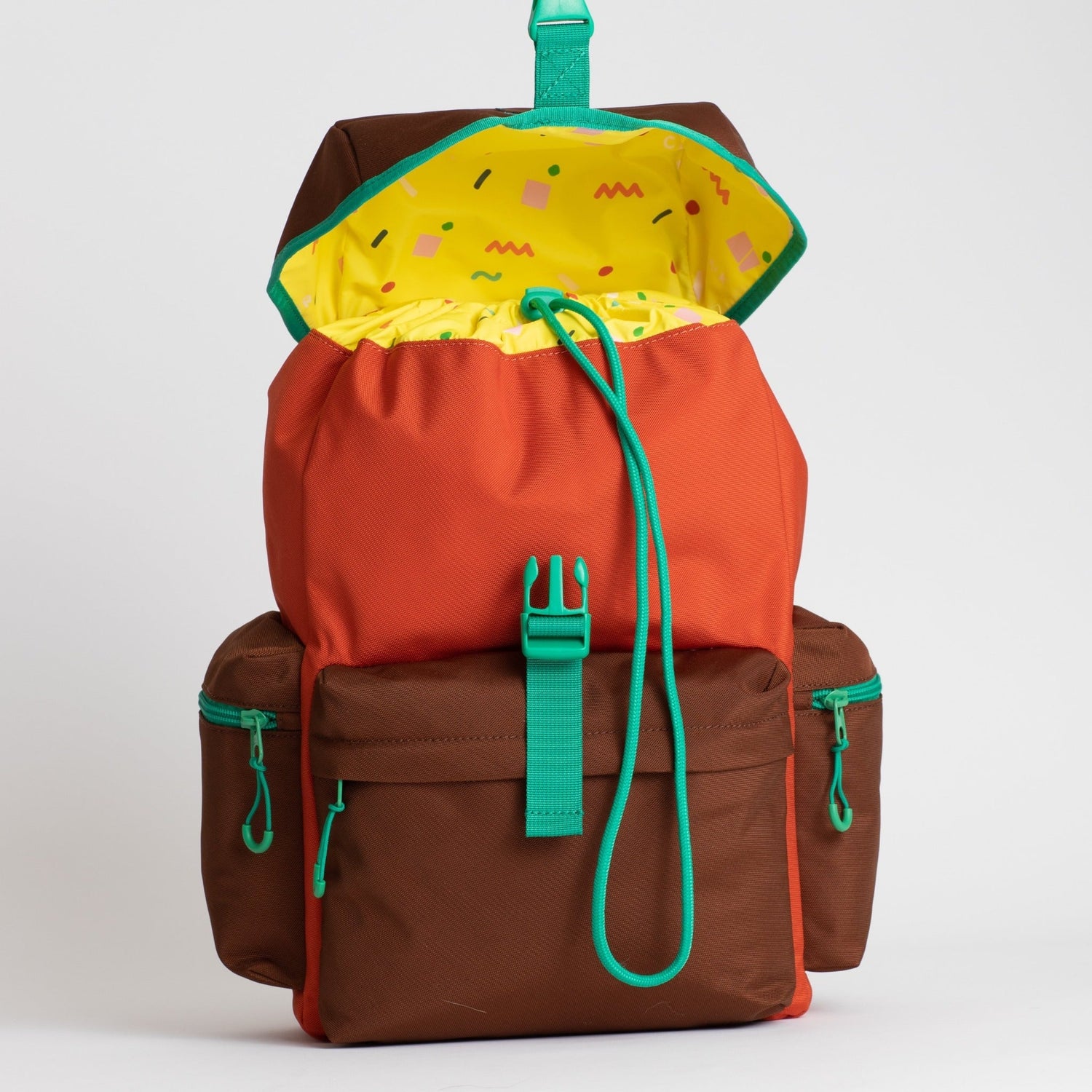 Eddi Backpack Choclate Textiles Nofred 
