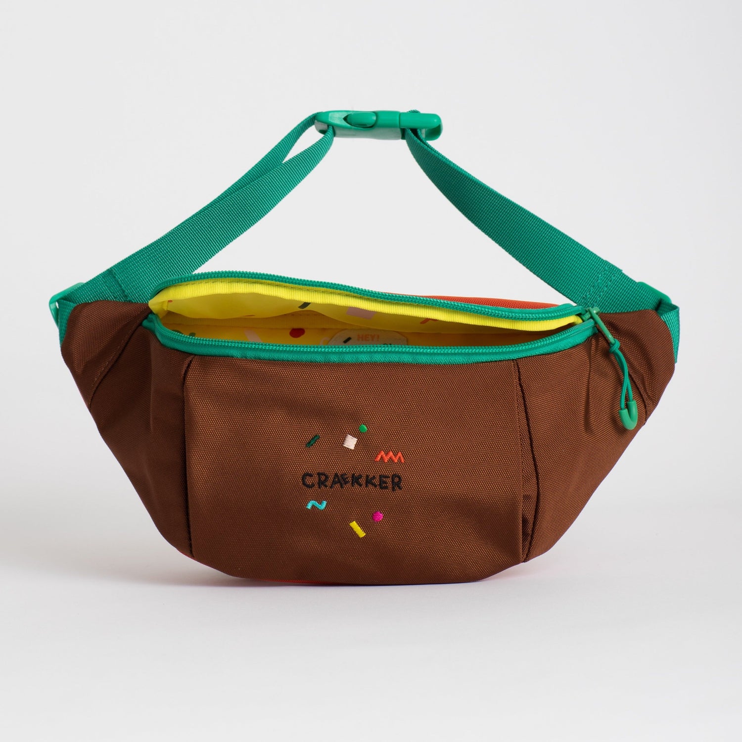 Hoopoe Hip Bag Choclate Textiles Nofred 