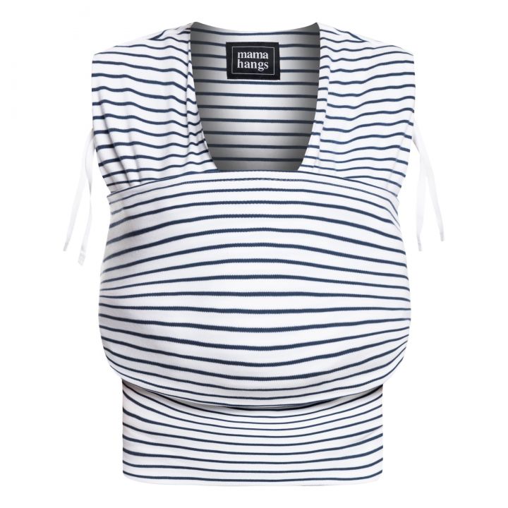 Carry & Pack baby carrier navy stripe Carriers Mama Hangs 
