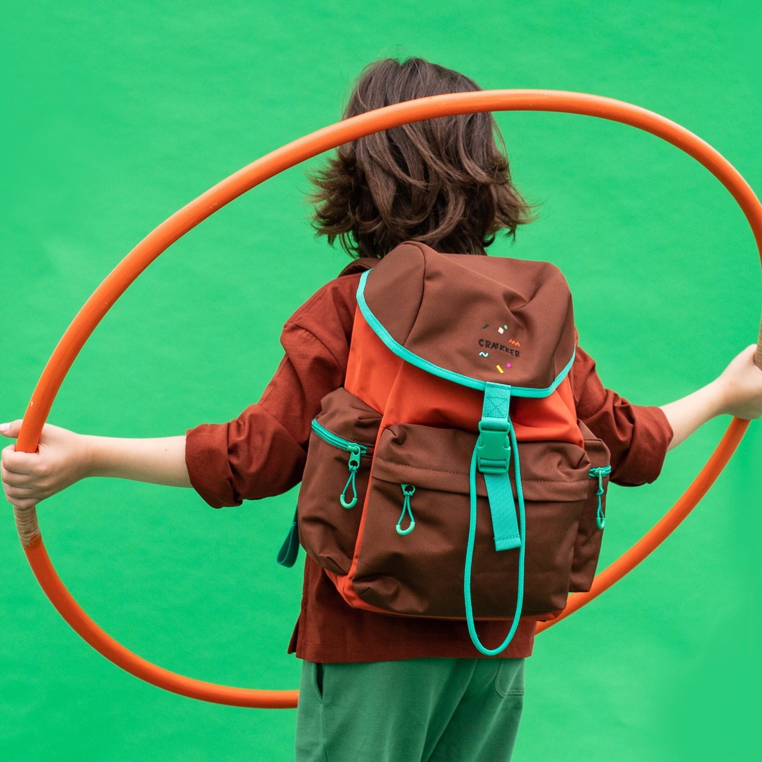 Eddi Backpack Choclate Textiles Nofred 