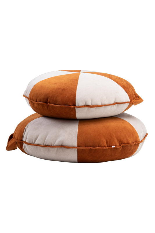 Cinnamon & Beige Cookie Beanbag