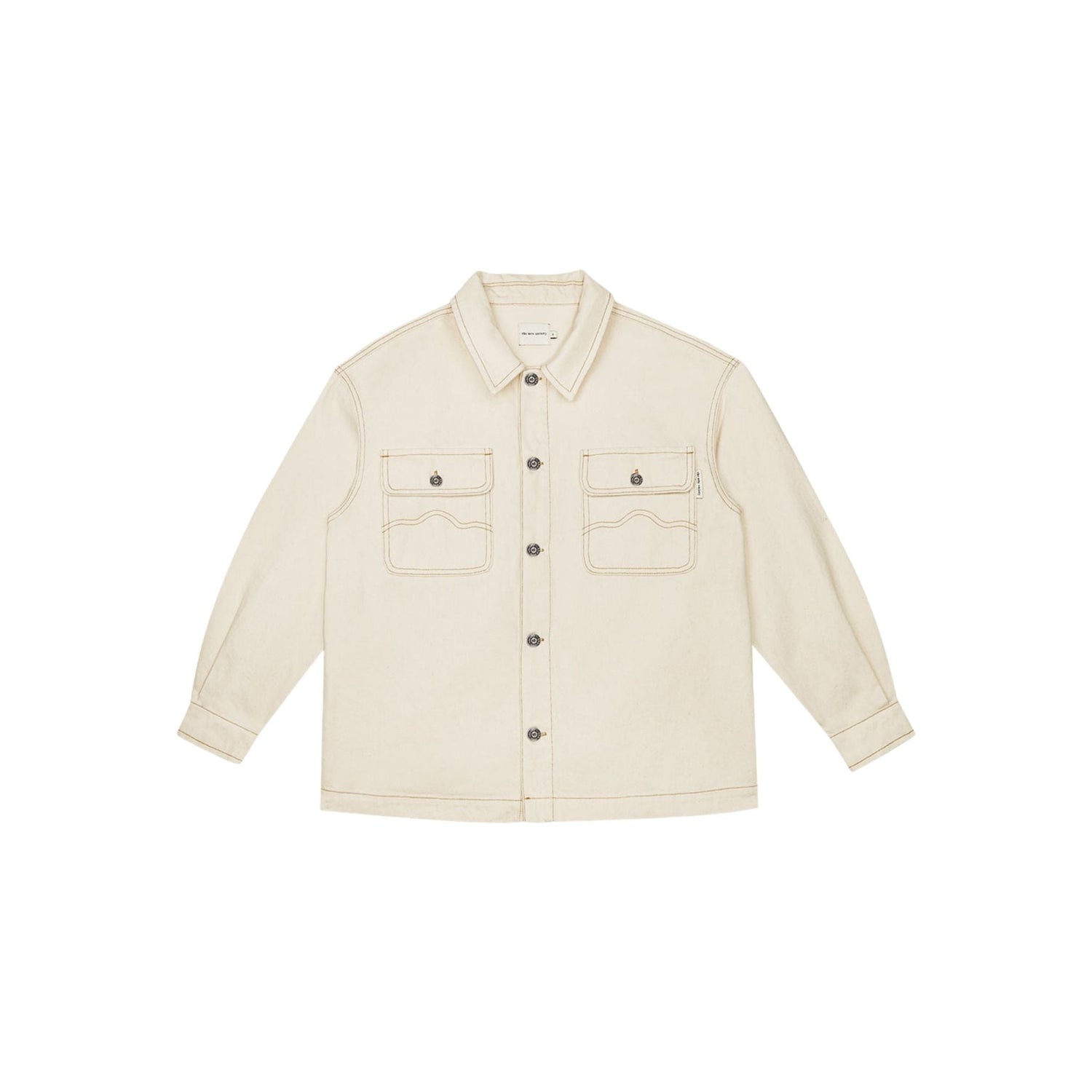 Raw Denim Woman Overshirt Womenswear The New Society 