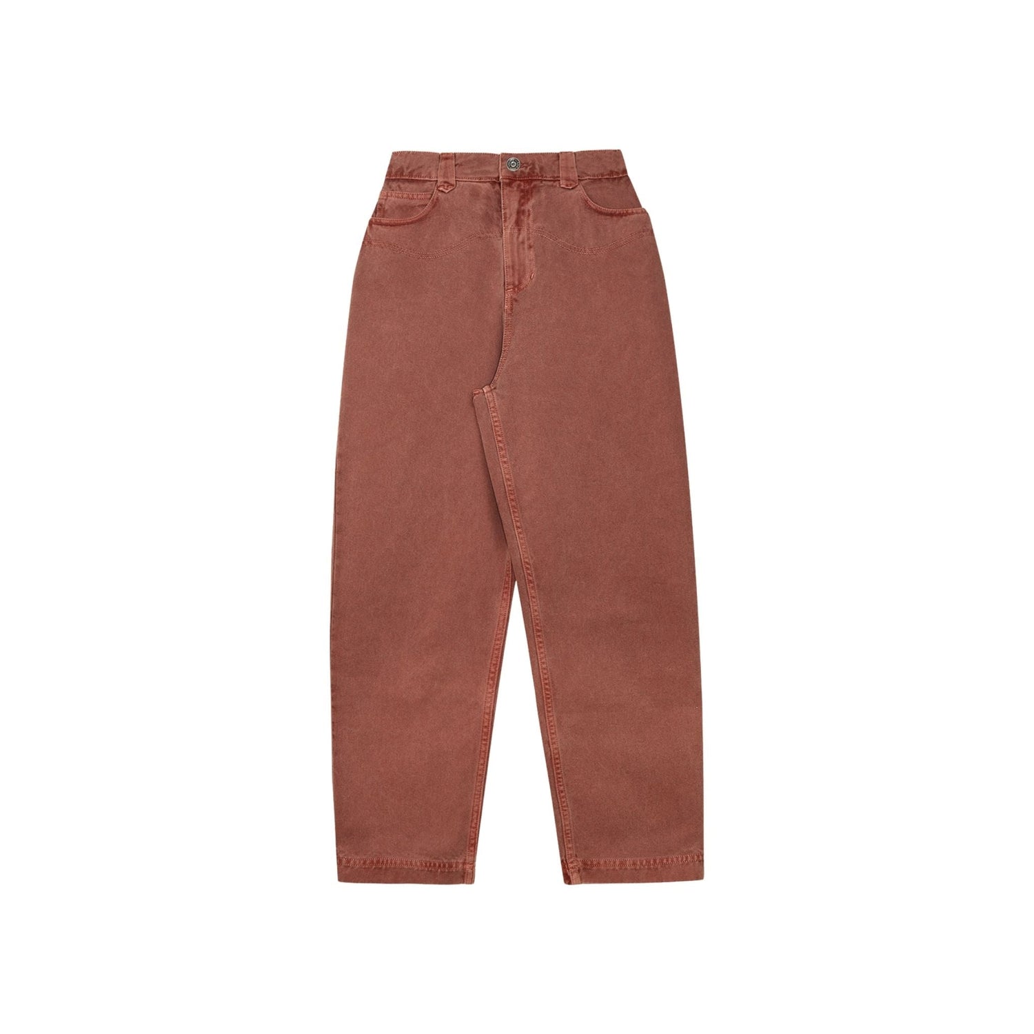 Raw Denim Woman Pant Sunburn Womenswear The New Society 