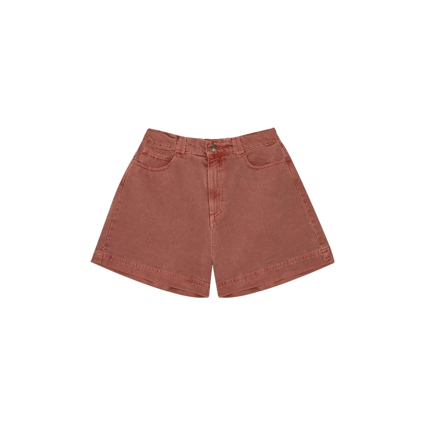 Raw Denim Woman Short Sunburn Womenswear The New Society 