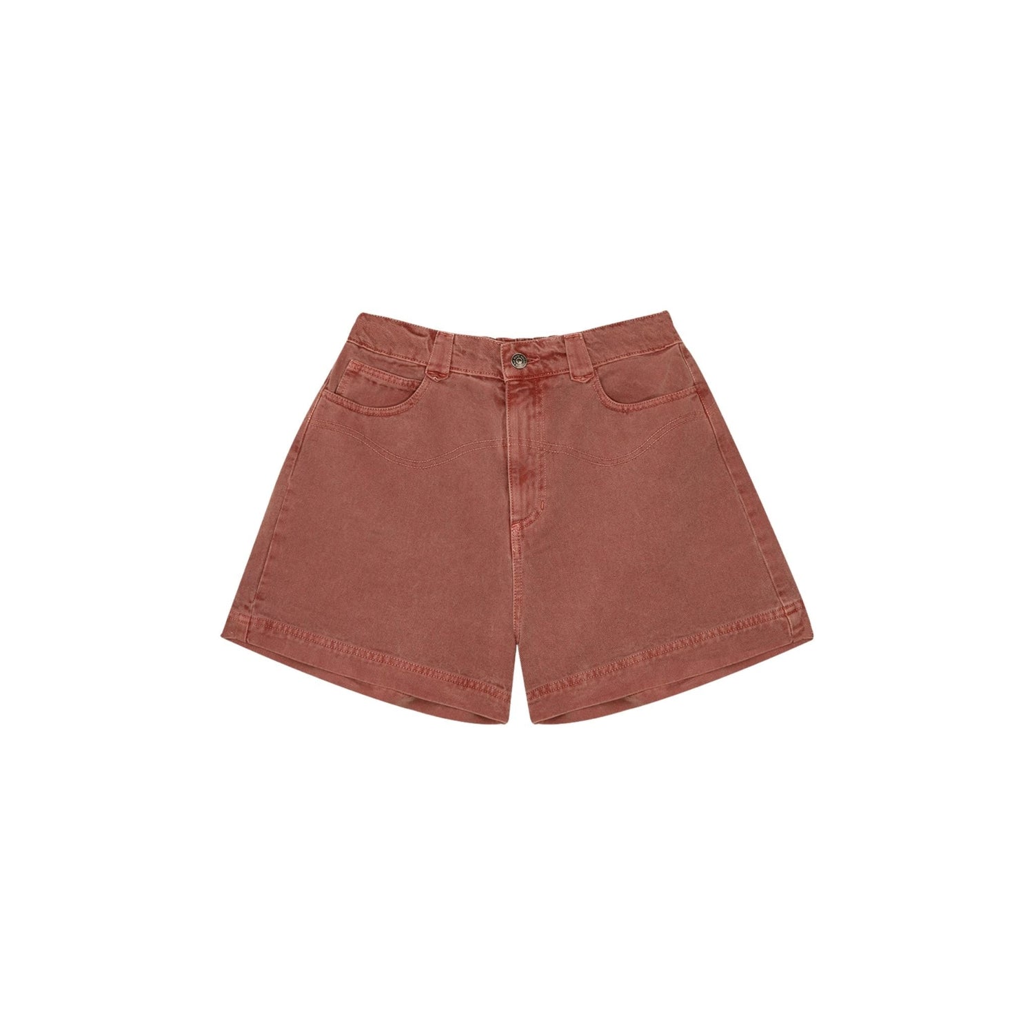 Raw Denim Woman Short Sunburn Womenswear The New Society 