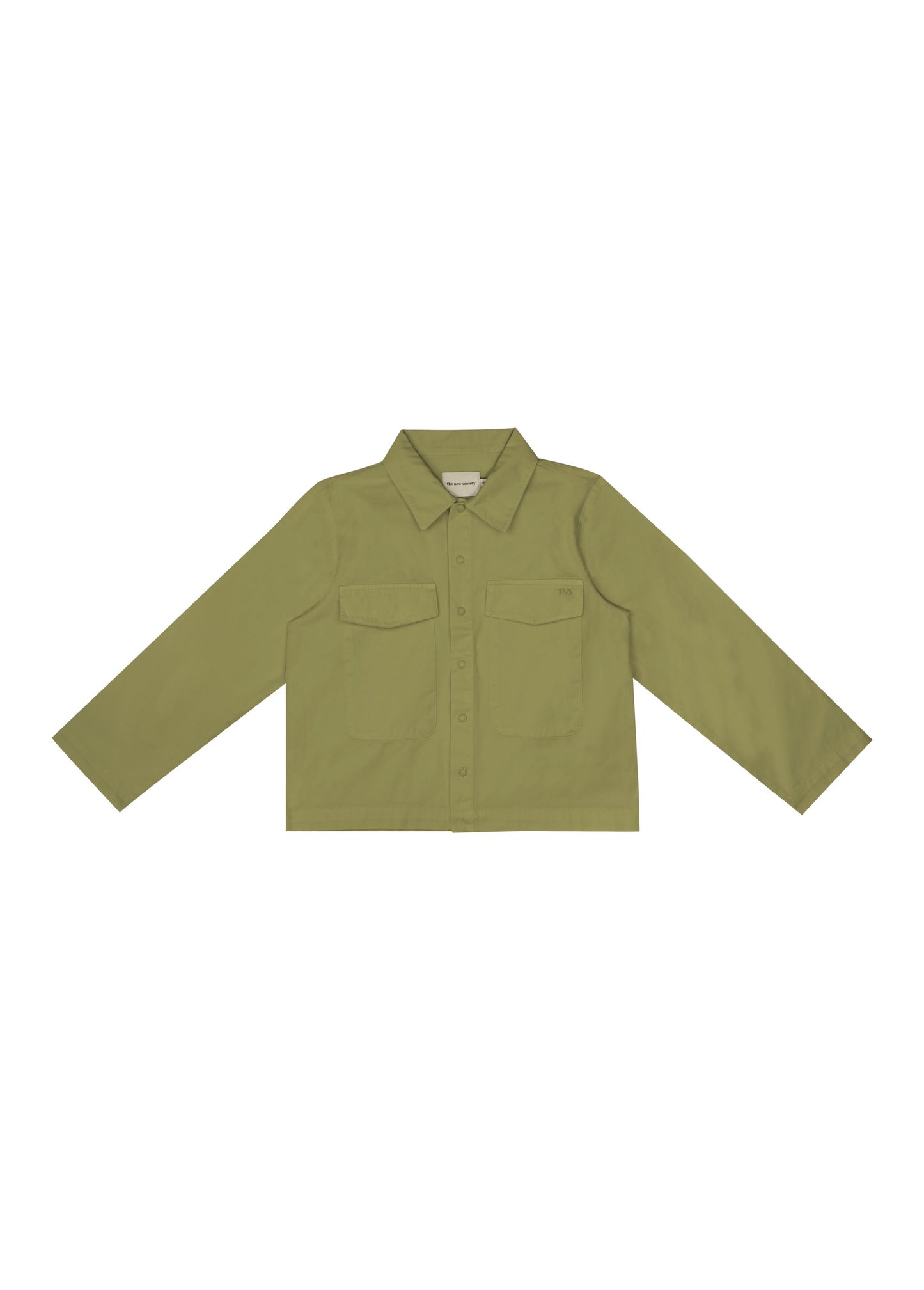Daniel Shirt Leaf Green Tops The New Society 
