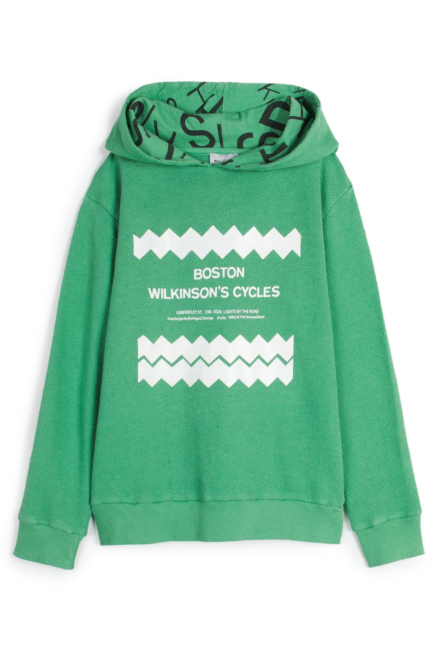 David Boston Green SWEATSHIRT Wolf & Rita 