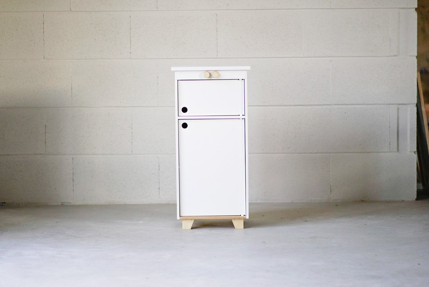 Plywood Play Fridge - Multiple colors Kids Room Furniture Midmini 
