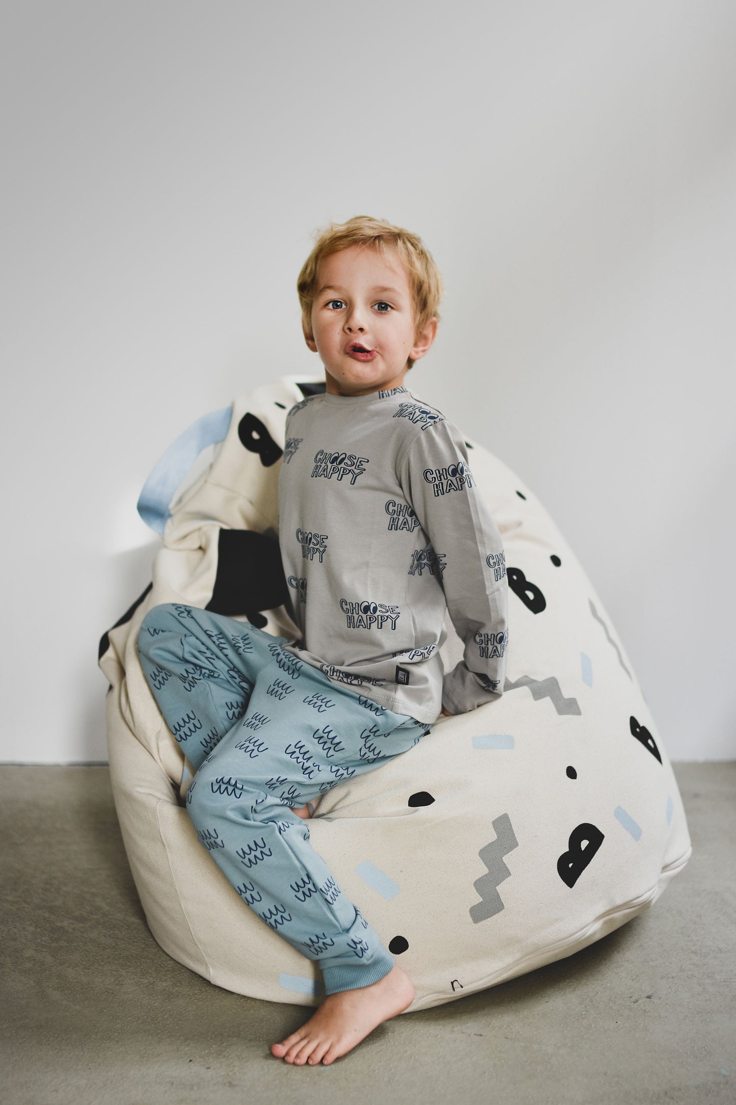 Bini double b-boy blue handle Beanbags Bini 